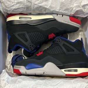 Air Jordan 4 retro  OG(Gs) Kids Shoes - Black